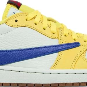 Travis Scott Retro 1 Low 'Canary'