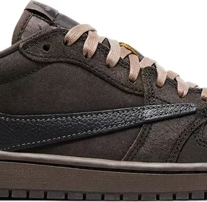 Travis Scott Retro 1 Low 'Velvet Brown'