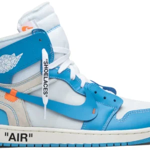 Off White x Air Jordan 1 Retro High 'UNC'