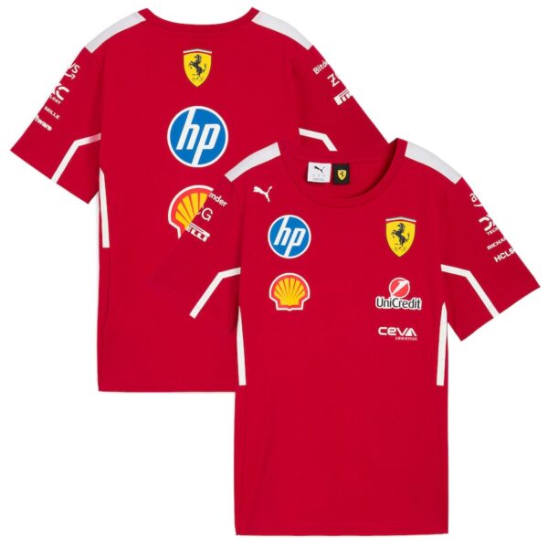 Scuderia Ferrari 2025 Team Driver T-Shirt