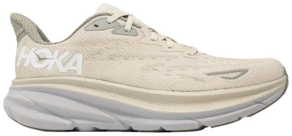 Clifton 9 2E Wide 'Oat Milk'