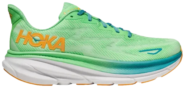 Clifton 9 Wide 'Zest Lime Glow'